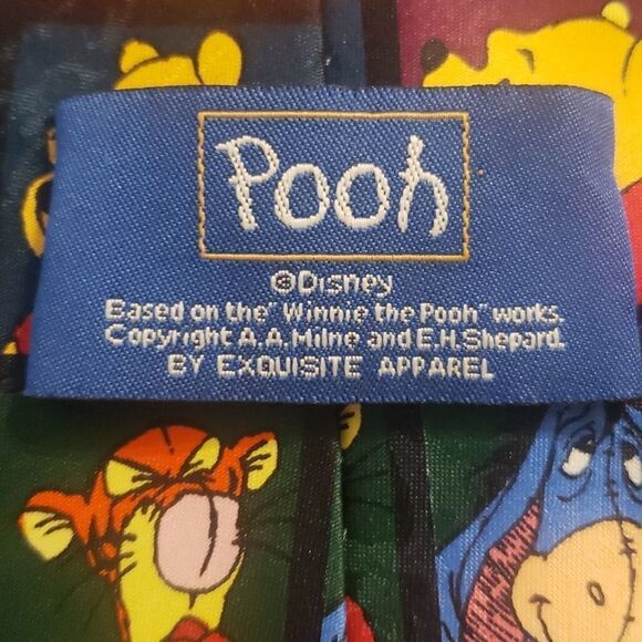 Disney Neck Tie Winnie The Pooh Necktie - Picture 3 of 4